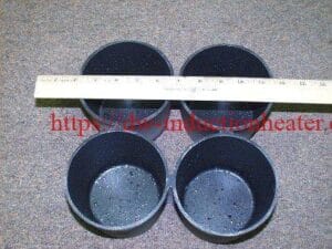 inductieverwarming aluminium mallen