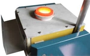 melting gold furnace