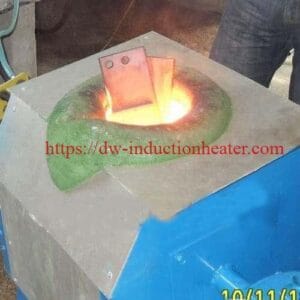 induction melting copper and brass