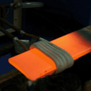 induction heating steel plate