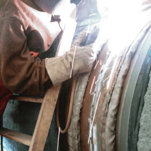 Induction preheating before welding for Oil and gas pipelines