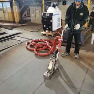 inductie rechtzetten dek en schot voor reparatie