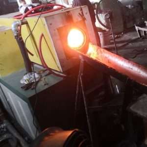 sistem pemanas batang logam induksi