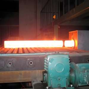 Stangenerwärmungsofen mit Induktion für Aluminium-, Kupfer- und Stahlstangen